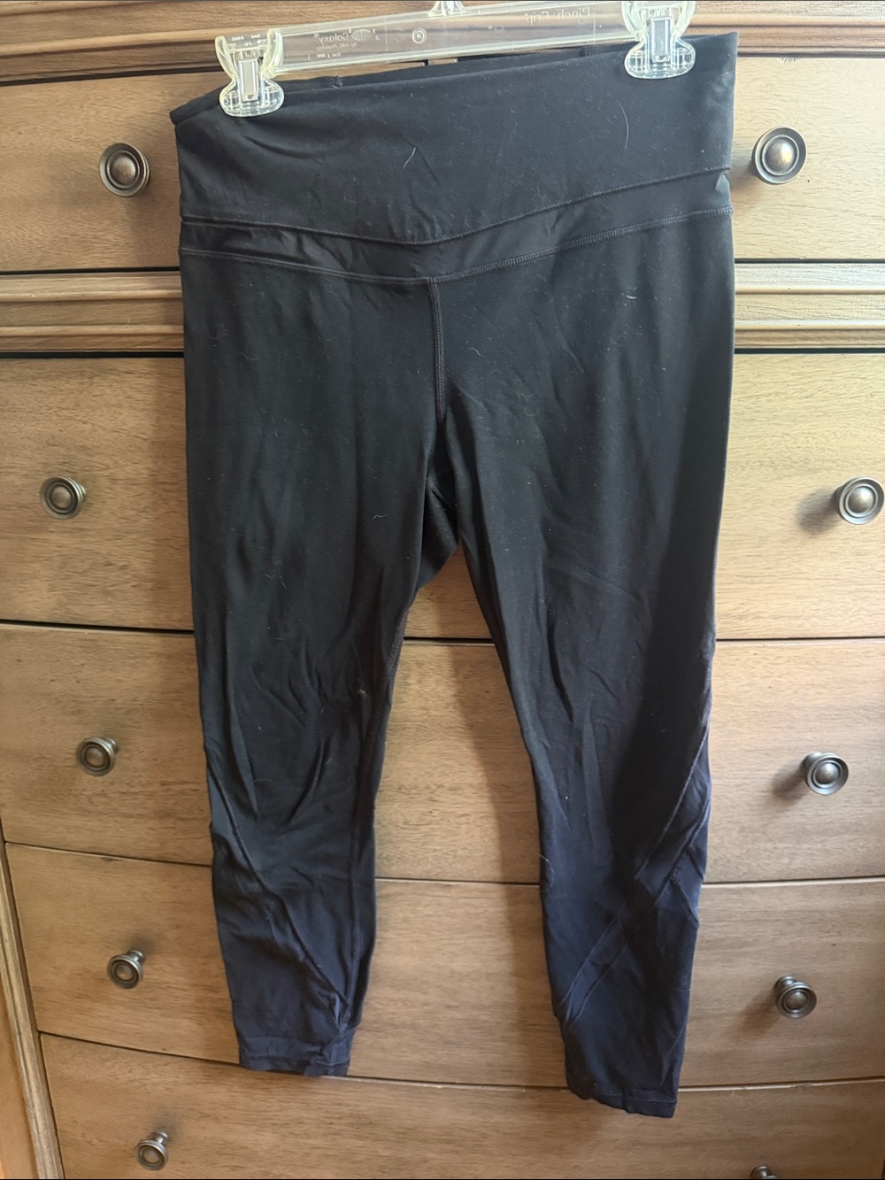Athleta Black High-Rise Crop Leggings